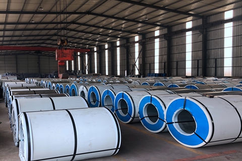 PPGL steel coil factory