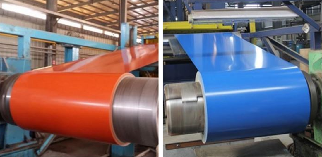 THE CHOICE OF COLOR STEEL COIL COATING